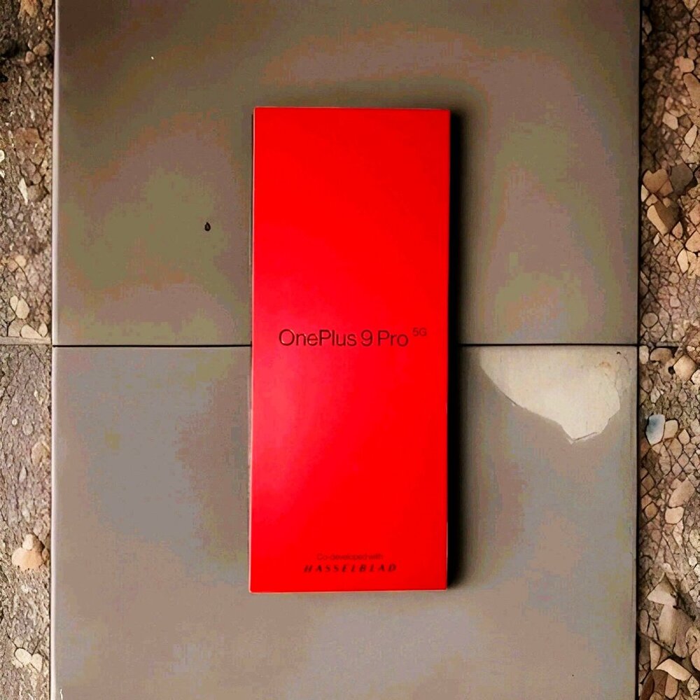 BOX/Packaging ONLY - OnePlus 9 Pro 5G - 256GB - SLV - Stickers Included!